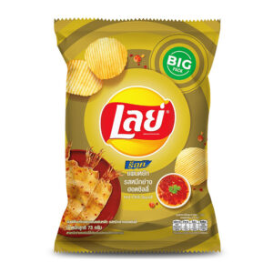 เลย์ ร็อคหมึกย่างฮอตชิลลี่